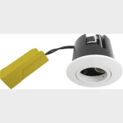 NetDL G3 GU10 230V, mat hvid/rund, indendrs