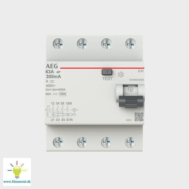 Hpfi-Afbryder 40/0,03/4
