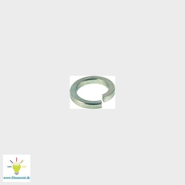 Fjederskiver M6 Elforzinket Din 7980