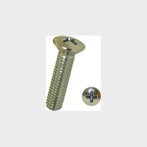 Maskinskruv M5X20Mm Lh Ph2 Galvaniserad