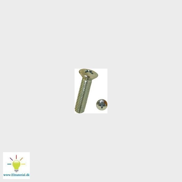 Maskinskruv M5X20Mm Lh Ph2 Galvaniserad