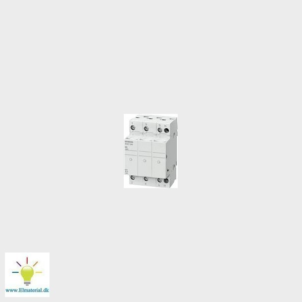 Sikringssokkel 10X38Mm 32A,3P S
