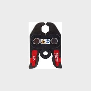 Presstang V-Bakke M18 &macr;22 Mm