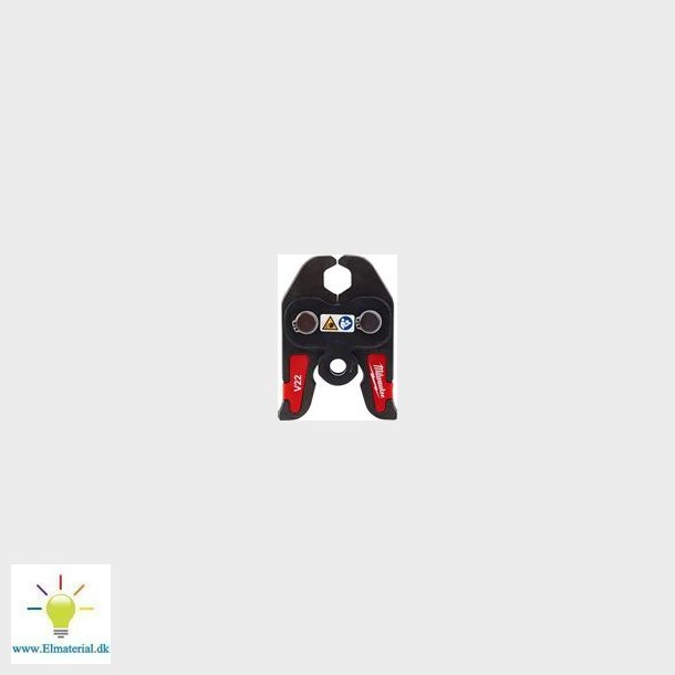 Presstang V-Bakke M18 &macr;22 Mm