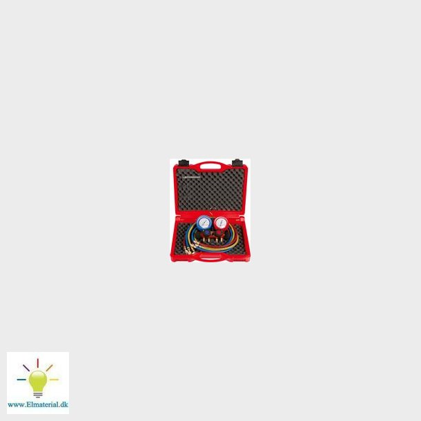 4-Vejs Analog Manometer S&frac34;t