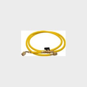 Gul Slange Med Kuglehane Til R410A - R32