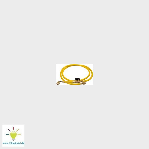 Gul Slange Med Kuglehane Til R410A - R32