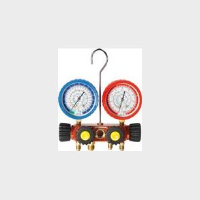 4-Vejs Analog Manometer