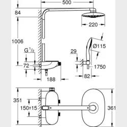 Rainshower Smartcontrol 360Duo System