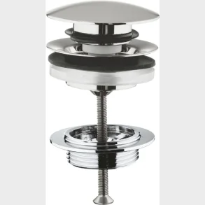 Push Up Bundventil Supersteel