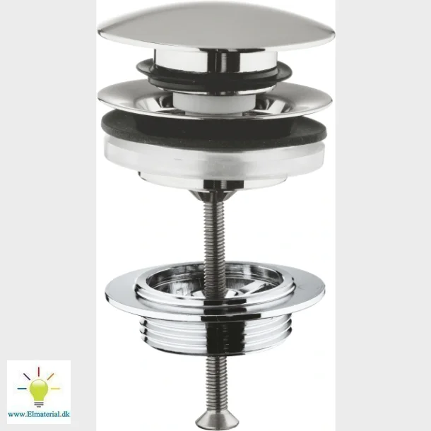 Push Up Bundventil Supersteel