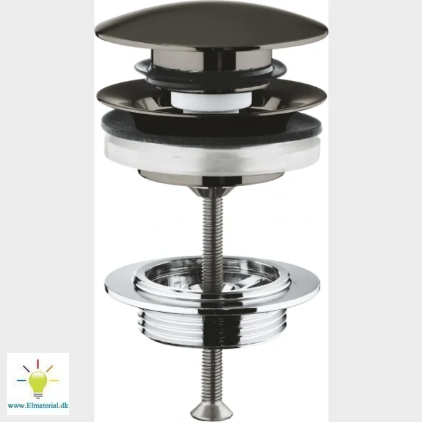 Push Up Bundventil Brush Hard Graphite