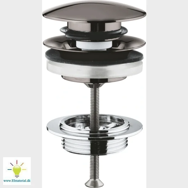 Push Up Bundventil Hard Graphite