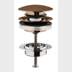 Push Up Bundventil B�rstet Warm Sunset