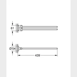 Grohe Quickfix Start Hndkldeholder