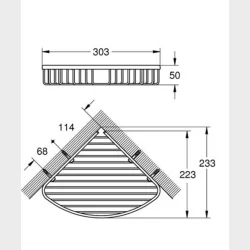 Grohe Quickfix Start Cosmo Trdkurv