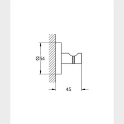 Grohe Quickfix Start Hndkldekrog