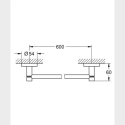 Grohe Quickfix Start Hndkldestang