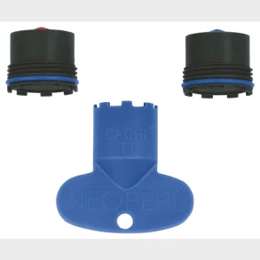 Luftare och nyckel till Essence kran