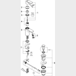Eurosmart Cosmopolitan Hndvaskarmatur S