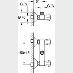 Costa L Togreb Centr. Vgmonteret Udv Sc