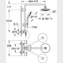 Euphoria Brusesystem Termostat 27296001