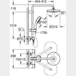 Tempesta Cosmopolit Brusesystem 27922001