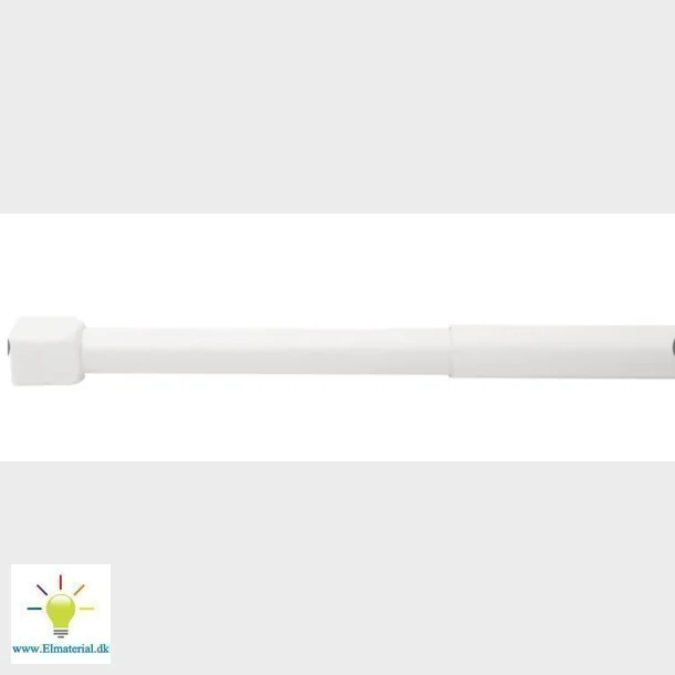 Teleskopstang Hvid Alu 70-115 Cm 19Mm
