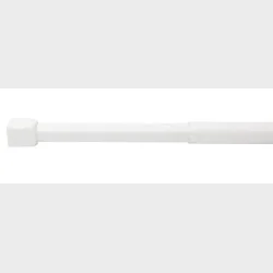 Teleskopstang Hvid Alu 110-185 Cm 19Mm