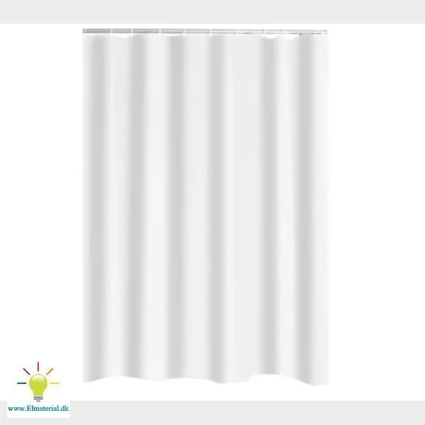 Hvid Badeforhng 120X200 Cm