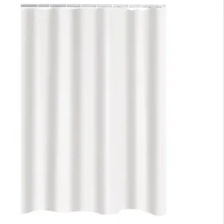 Hvid Badeforhng 180X200 Cm