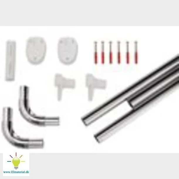 Universal Brusestang 25 Mm Krom