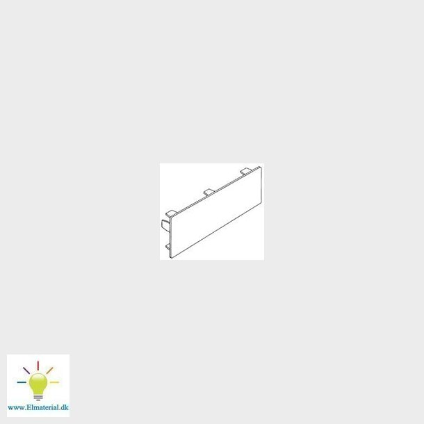 Endestykke For Leh65X110 Ral 9010