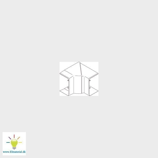 Indvendig Hjrne Fleks Clidi 55X90 Hvid