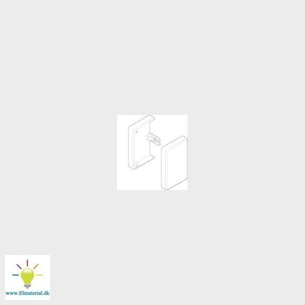 Endestykke Clidi 55X130 Hvid (Ral9010)