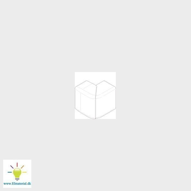 Udvendig Hjrne Fleks Clidi 55X130 Hvid