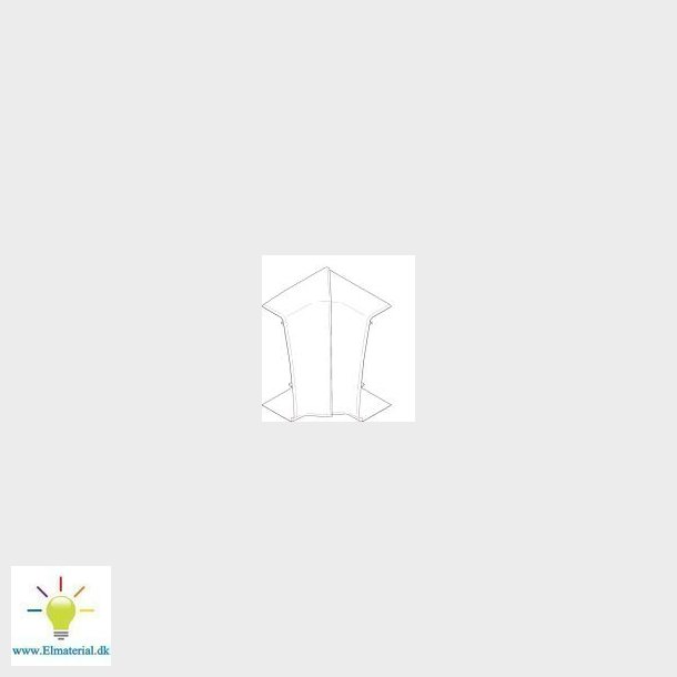 Indvendig Hjrne Fleks Clidi 60X165 Hvid