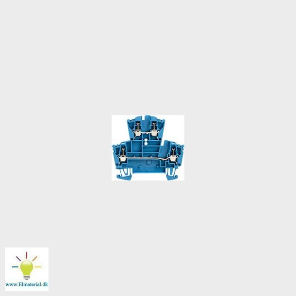 Dobbeltklemme Wdk2,5 Bl&#140; 102158