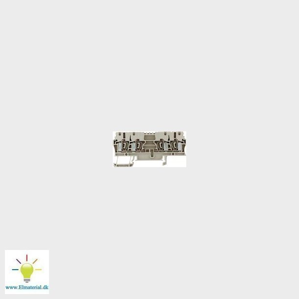 Gennnemgangsklem. Zdu2,5/2X2An