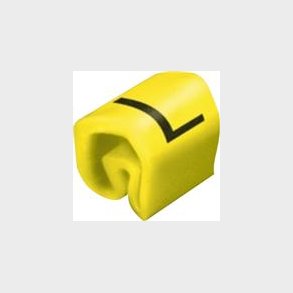 Ledningsm&frac34;rke L Gul Cli C 02-3