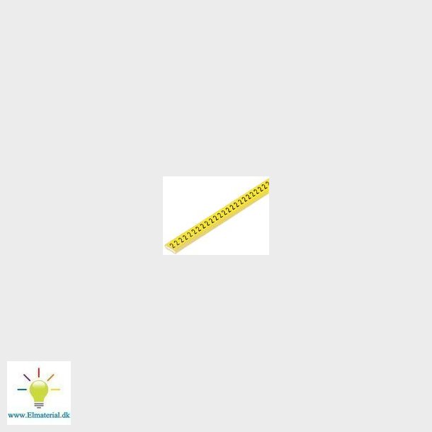 Kabelmrke 2 Gul Cli M 2-4