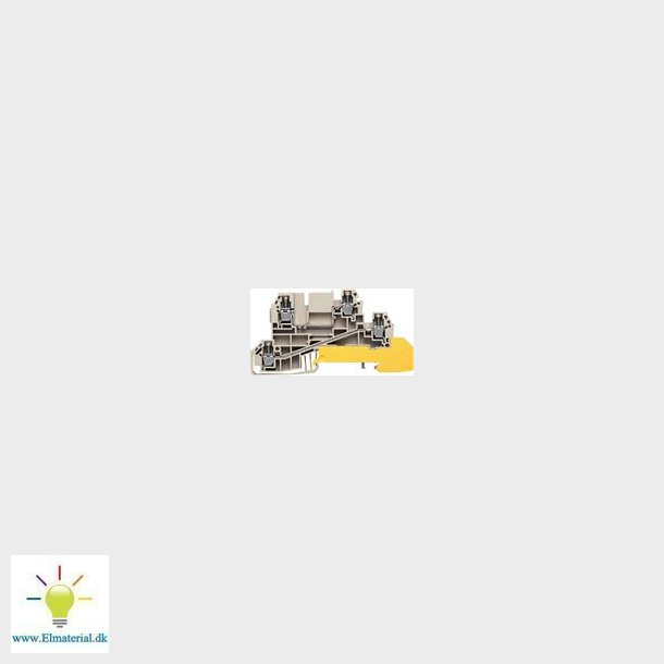 Distributionklemme Med Jord