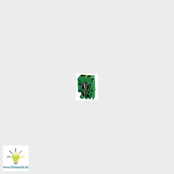 Klemme Gul/Gr&iquest;n    Zvl 1,5