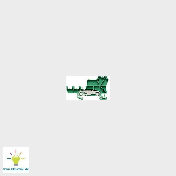 Gennemg.Klemme Z-Z Jord,4-Leder