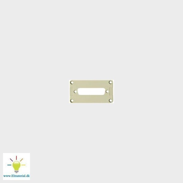 Adapterramme Str.4 F.1Xsub-D25