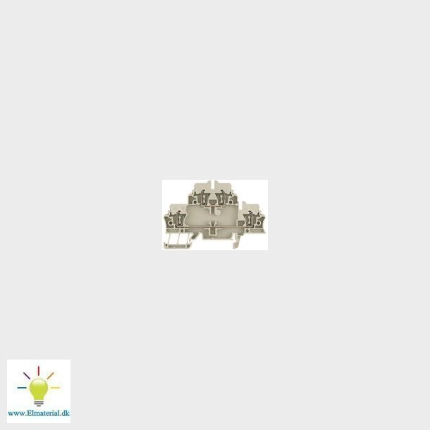 Dobbeltklemme Zdk2,5/1,5 167430