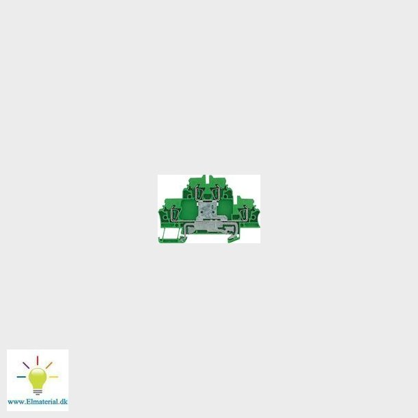 Dobbeltklemme Fjeder Zdk 2,5 Gr