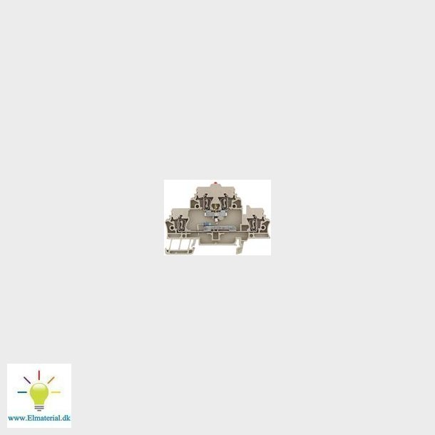 Gennnemgangsklem Zdk2.5/Ld Rt/1