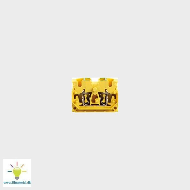 Gennemgangsklemme Zdub 2.5-2/4An/Dm Ge