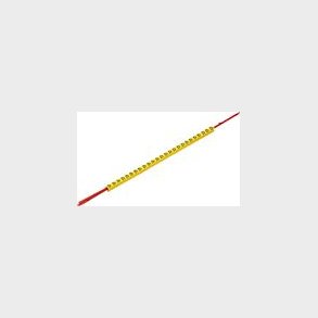 Ledningsm&frac34;rke K Gul Cli R 02-3